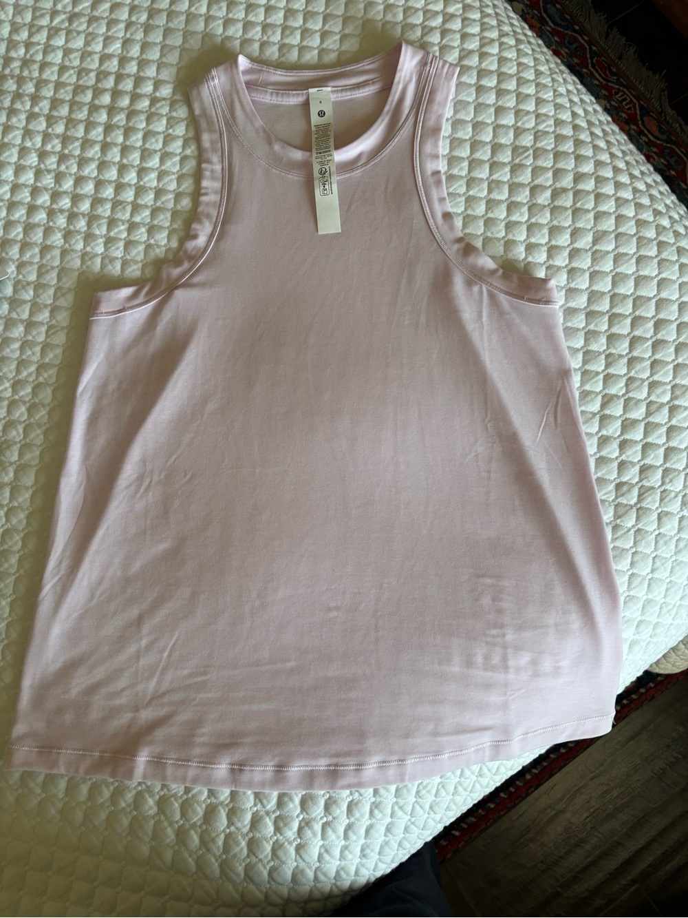 lululemon athletica Pale Pink Racerback Tank